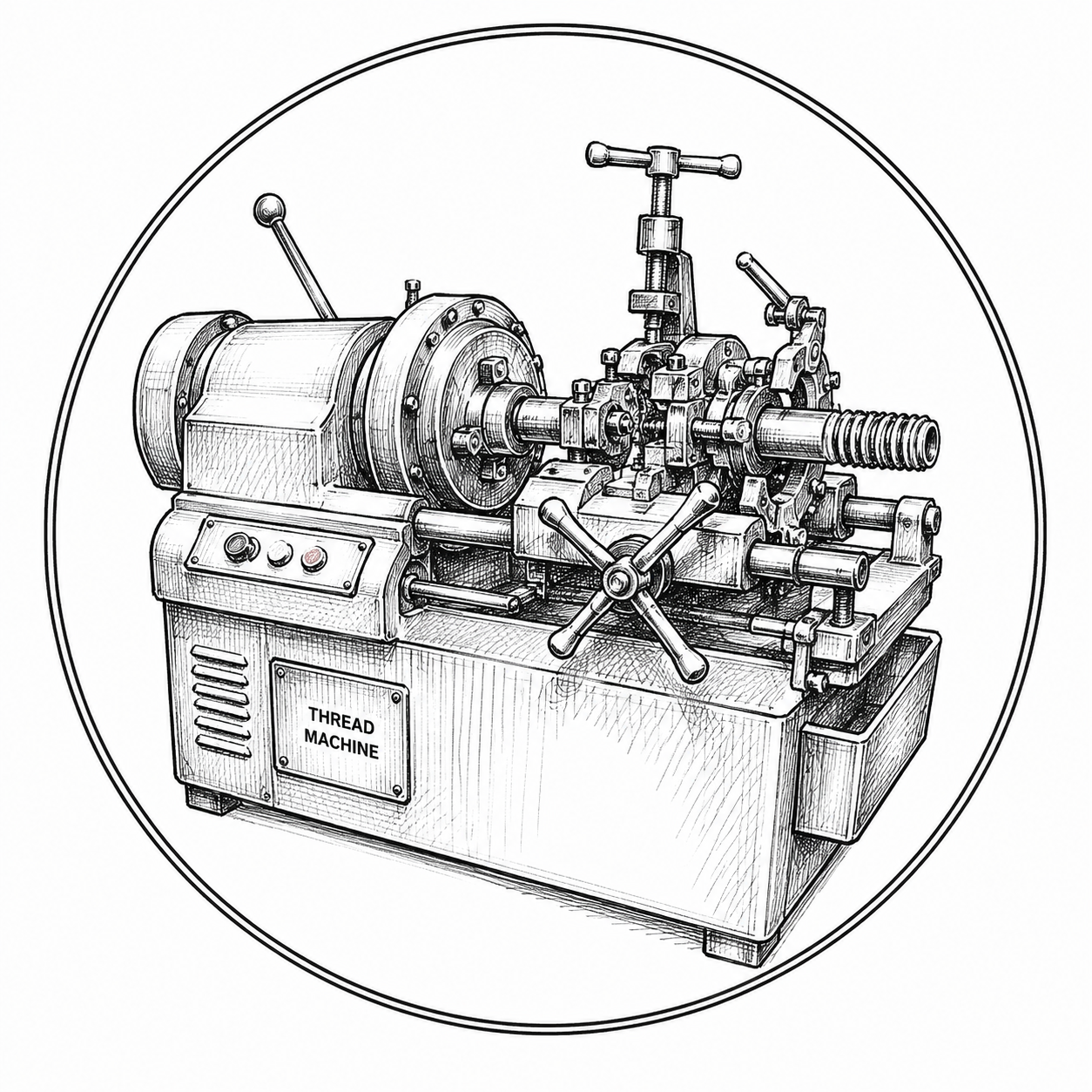 Home threading machine1