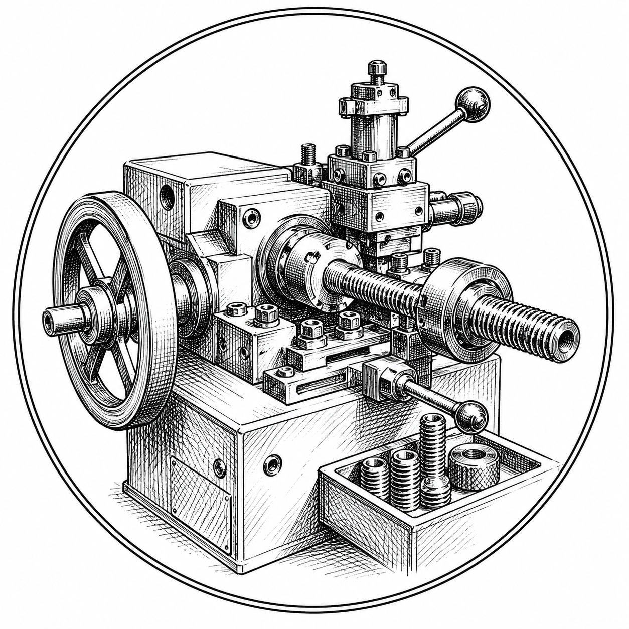 Home threading machine2